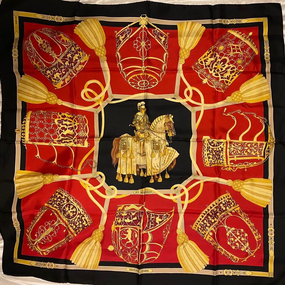 Hermès Les Muserolles 90cm